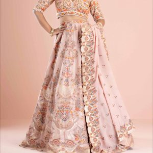 MAUVE BRIDAL LEHENGA